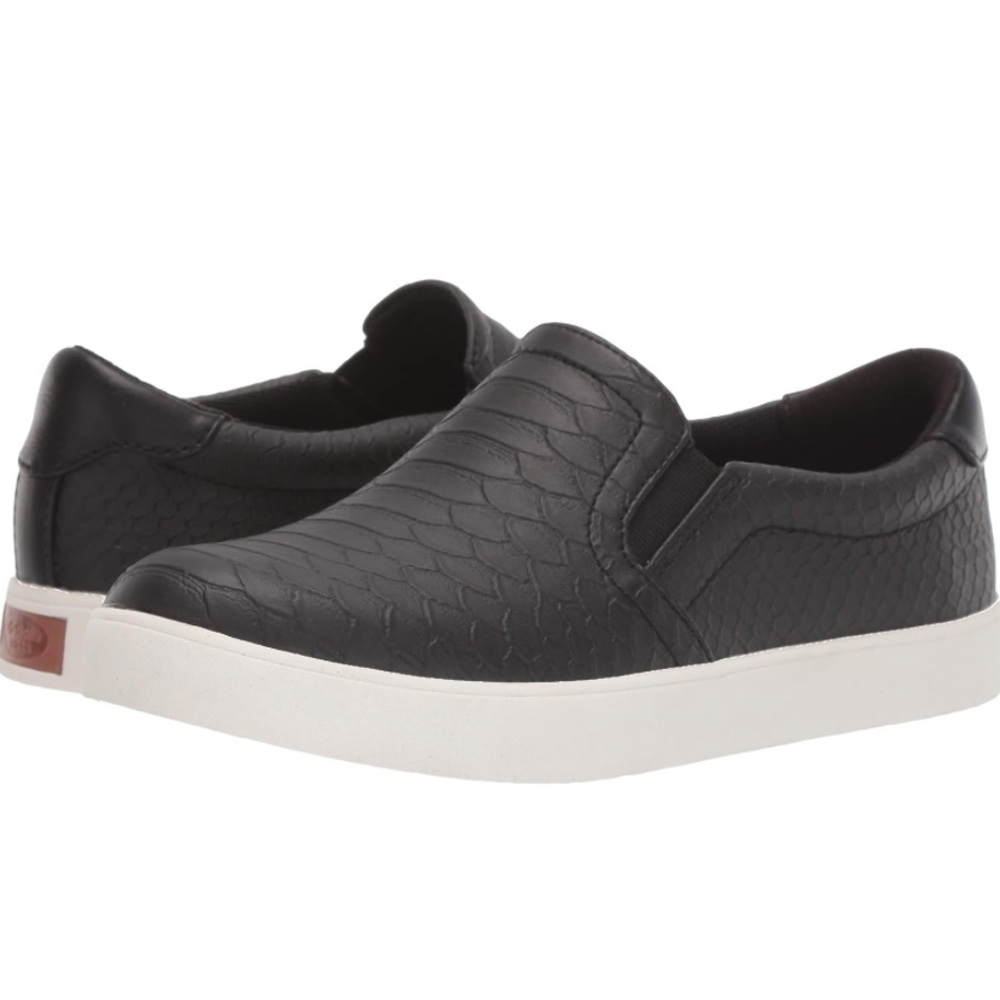 Dr. Scholl’s Madison Slip-On Sneaker - Size 8 WIDE, Black Python